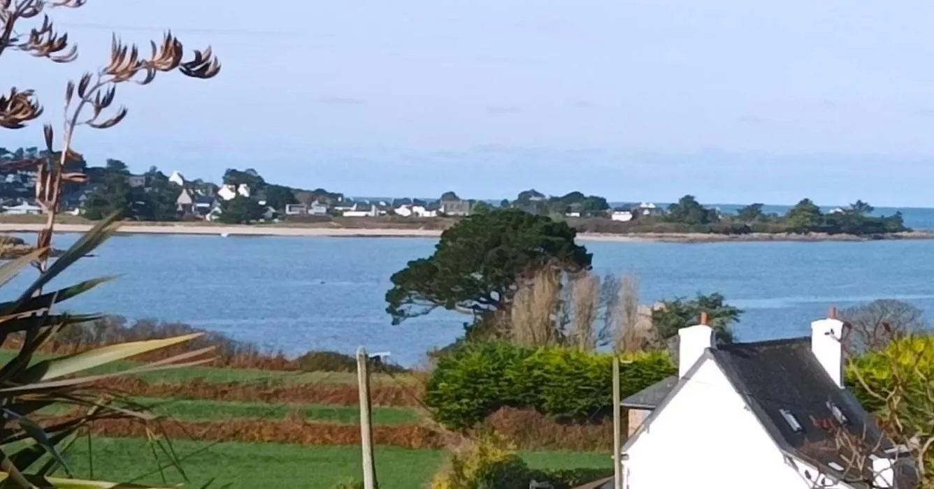 Villa Vue Sur Mer Avec Terrasse A 400M De La Mer A Pleumeur-Bodou - Ref 221